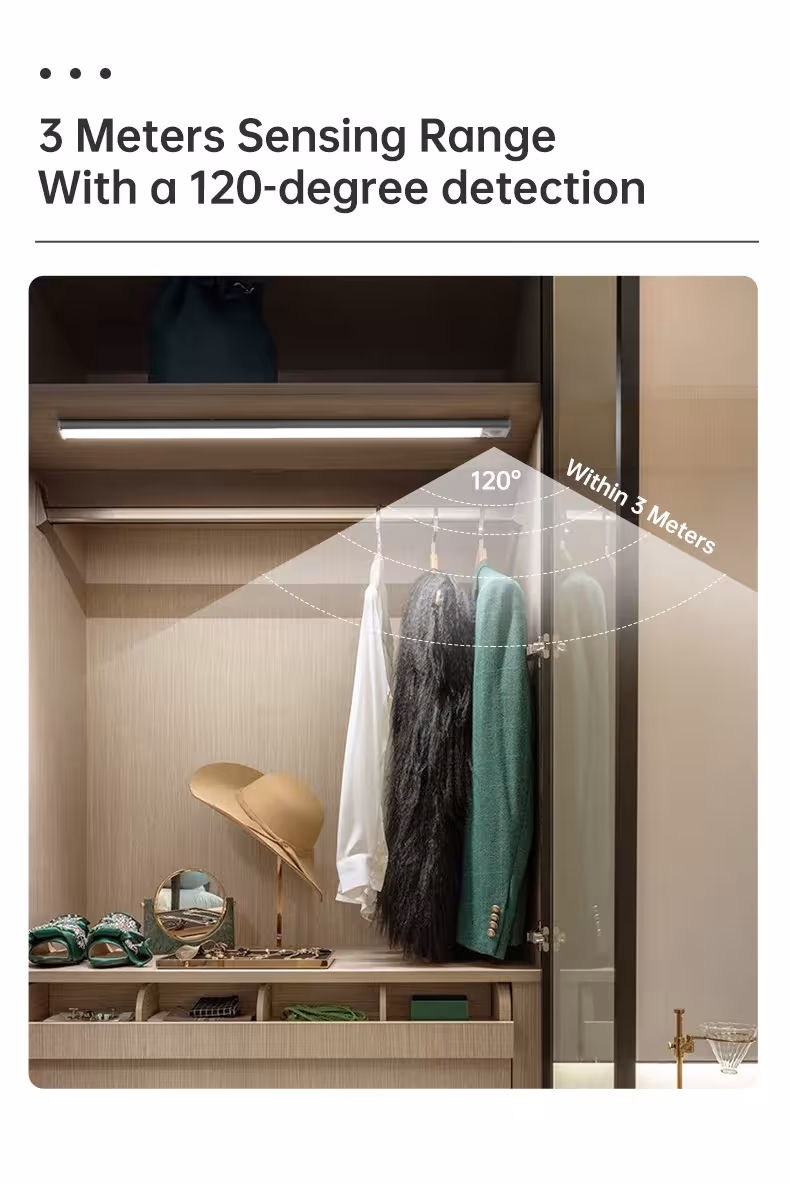 LED judesio jutiklio šviestuvas