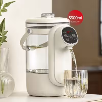 3.5L Bollitore elettrico con funzione di riscaldamento automatico e 12 temperatura equivalente