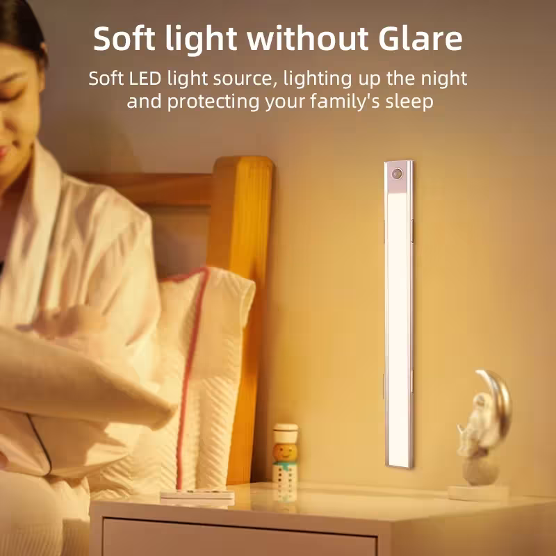 LED strip light with motion sensor