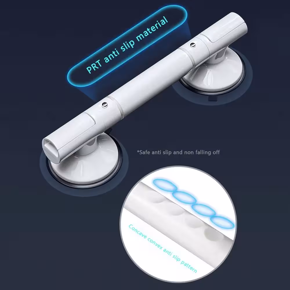 Non-slip shower handle