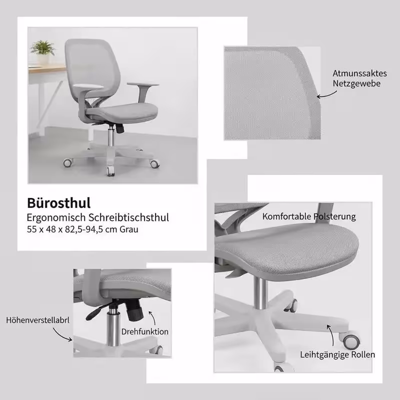 ergonomiška biuro kėdė