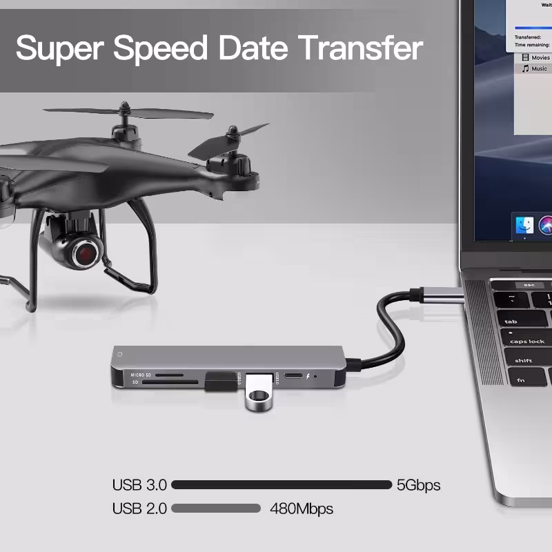 Concentrateur USB C
