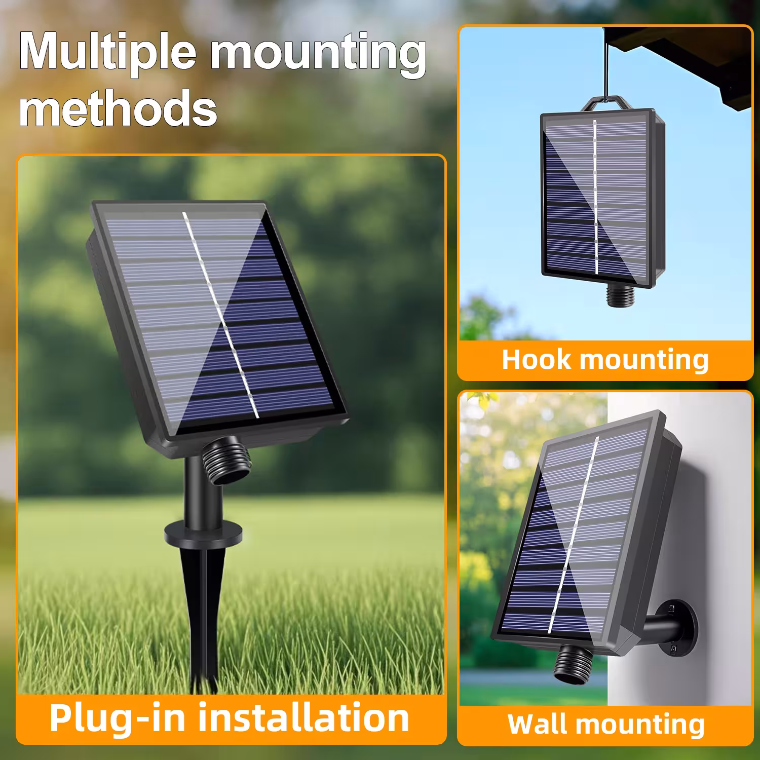 Solar LED string lights