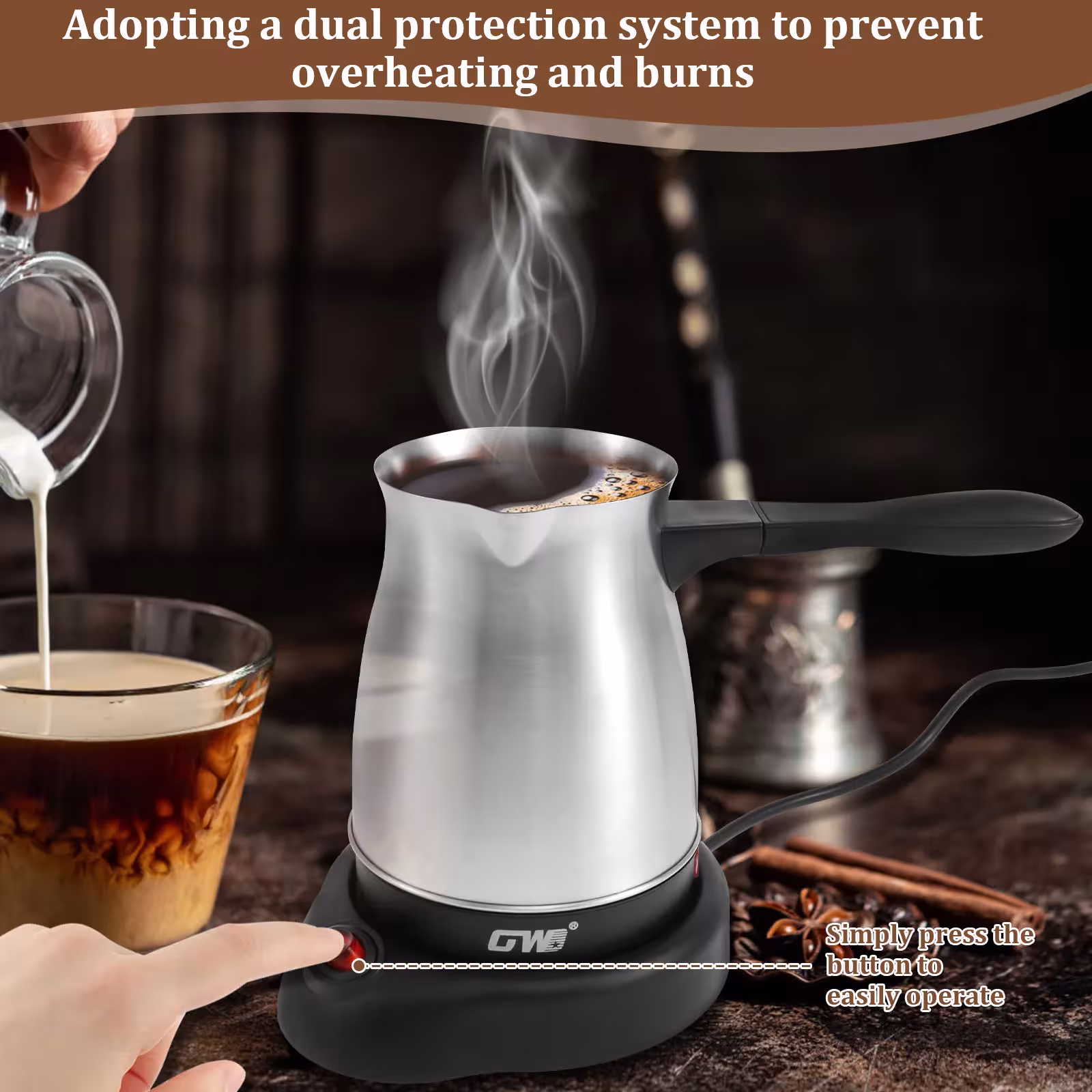 Turkish coffee maker