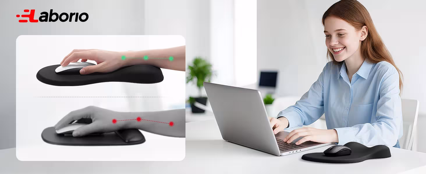 tappetino ergonomico per mouse