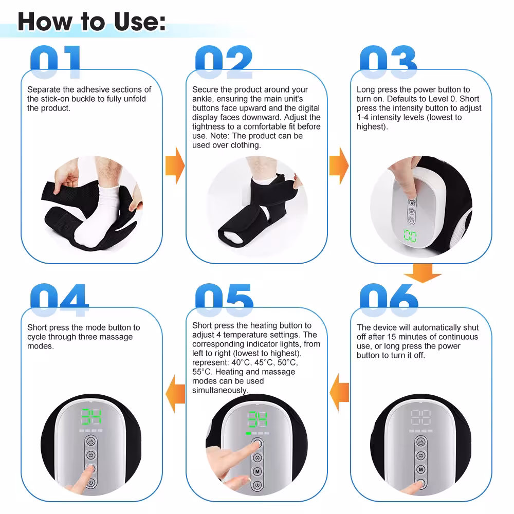 Foot and ankle massager