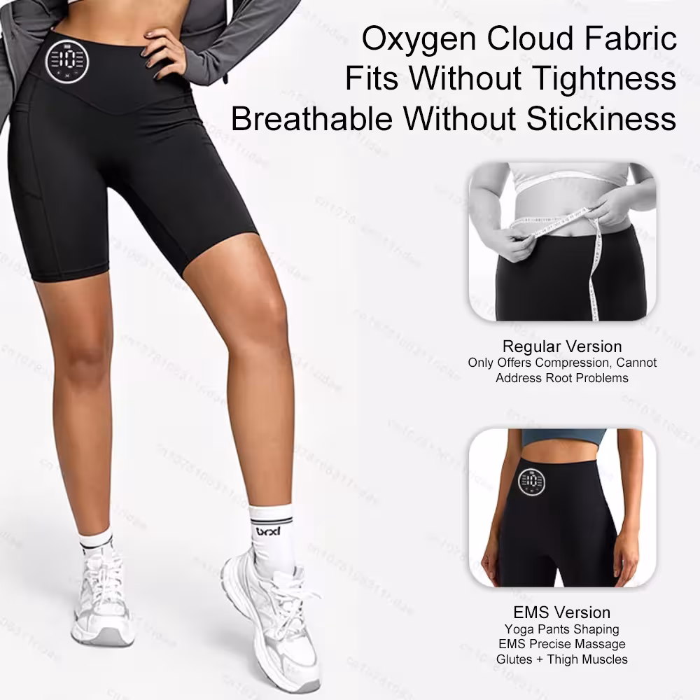 Short de yoga EMS pour clubs