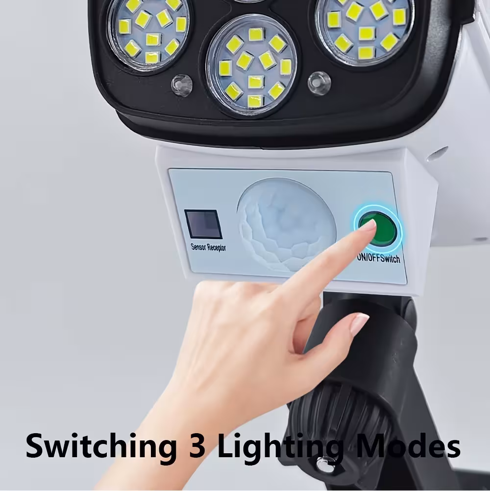solar light with motion sensor