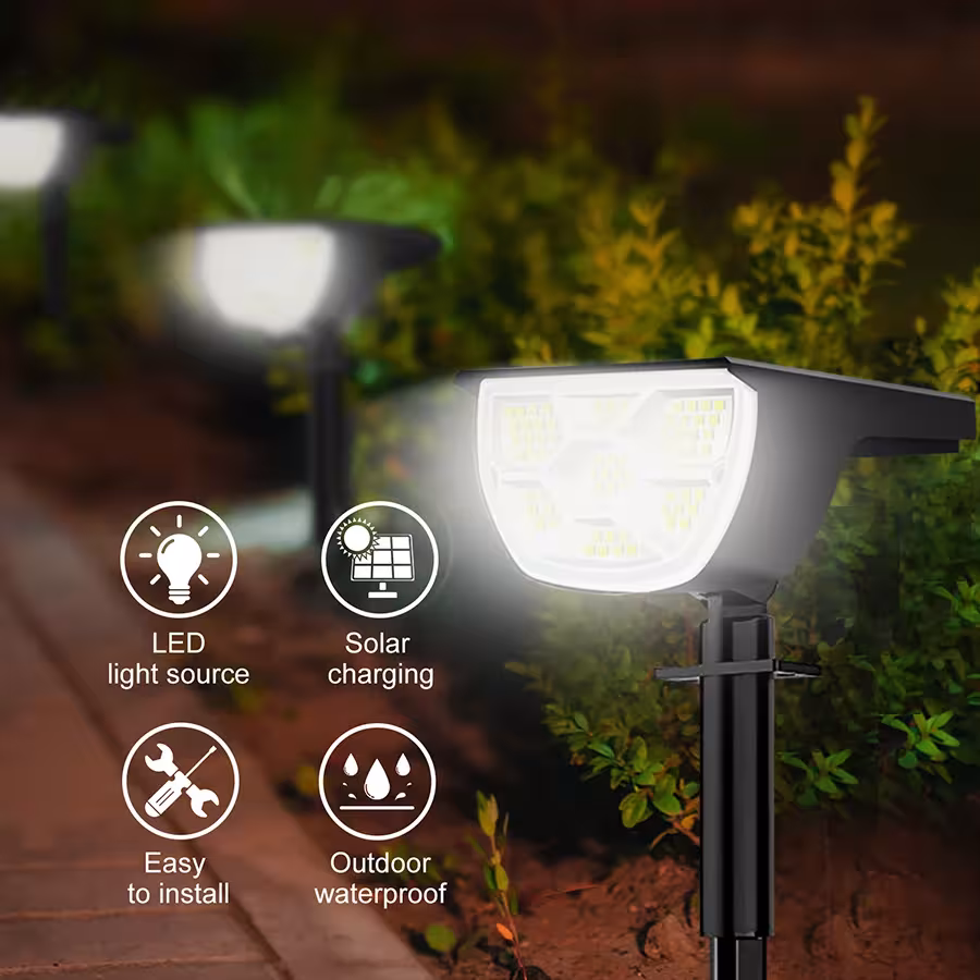 solar LED spotlight