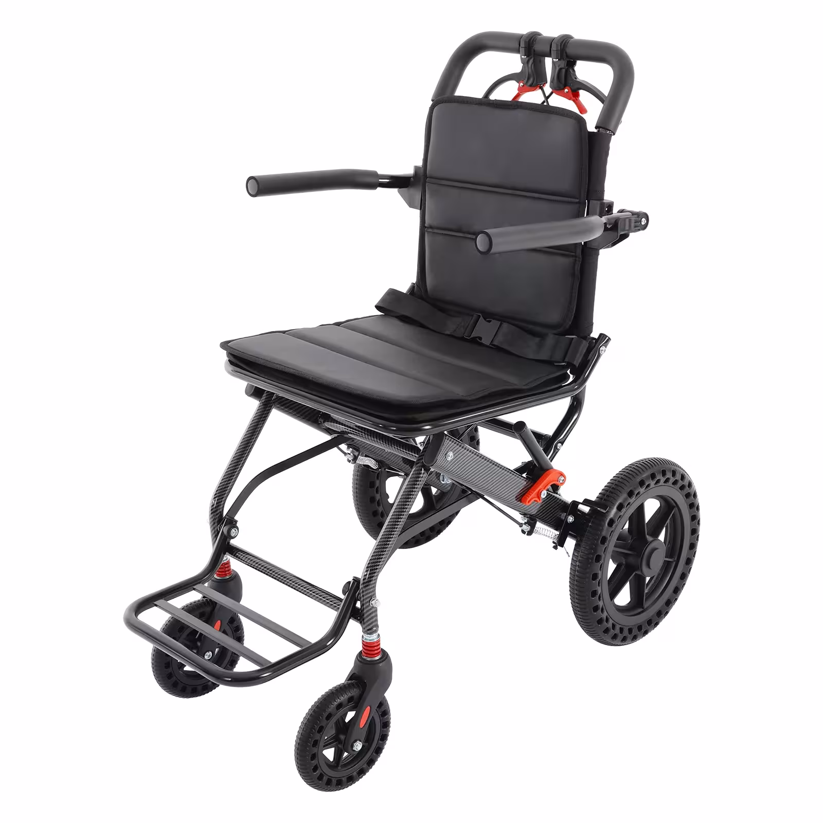 fauteuil roulant pliable pour personnes à mobilité réduite
