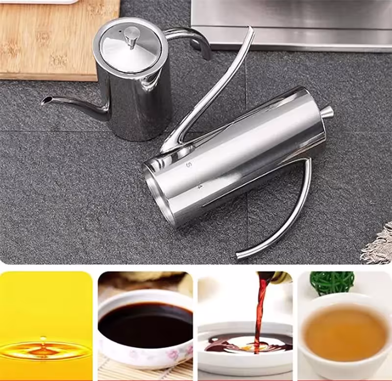 cooking oil container for the kitchen