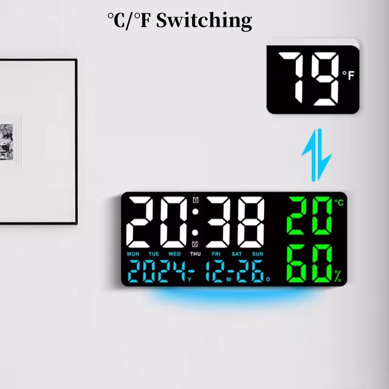 digital wall watch