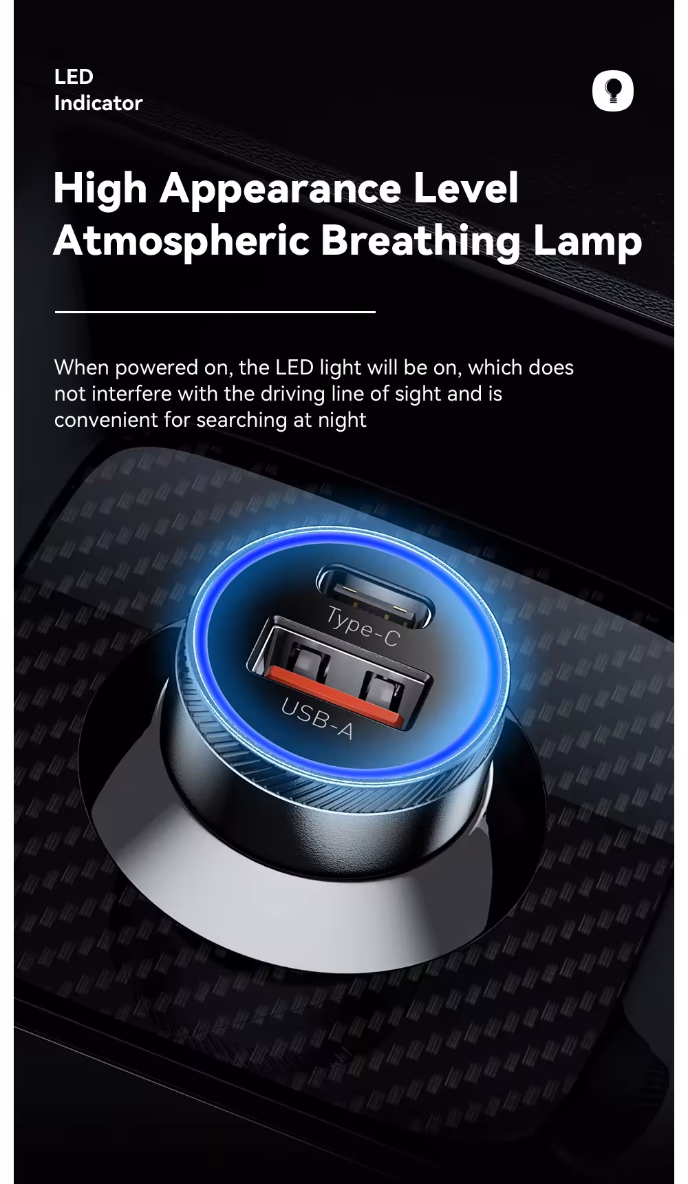 54W car charger