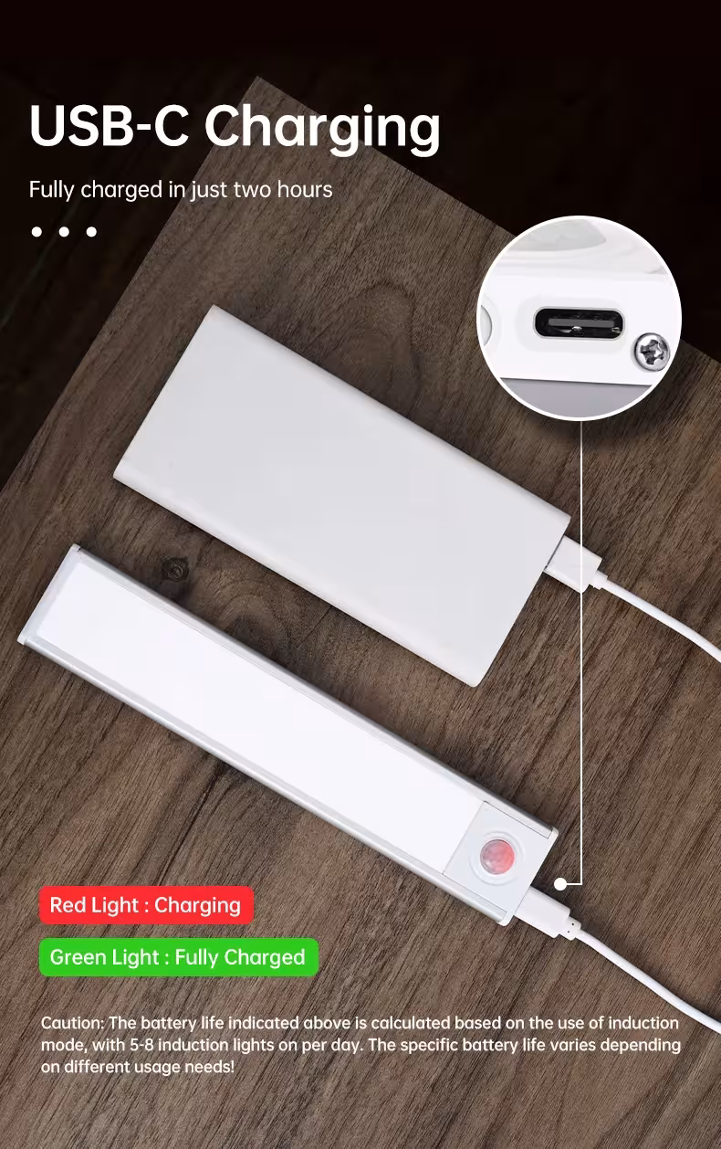 LED judesio jutiklio šviestuvas