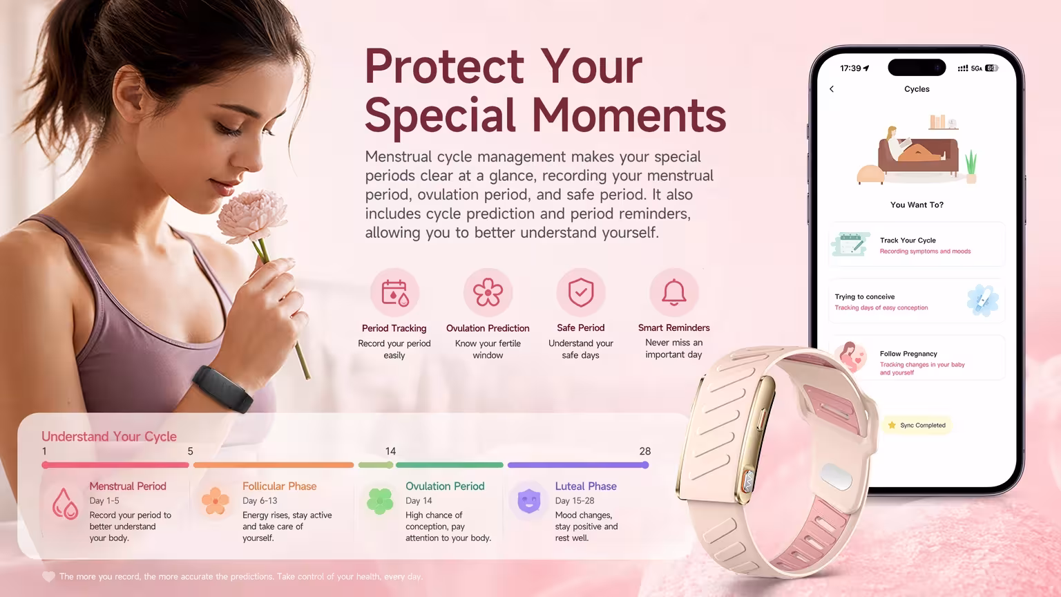pulsera inteligente sin pantalla