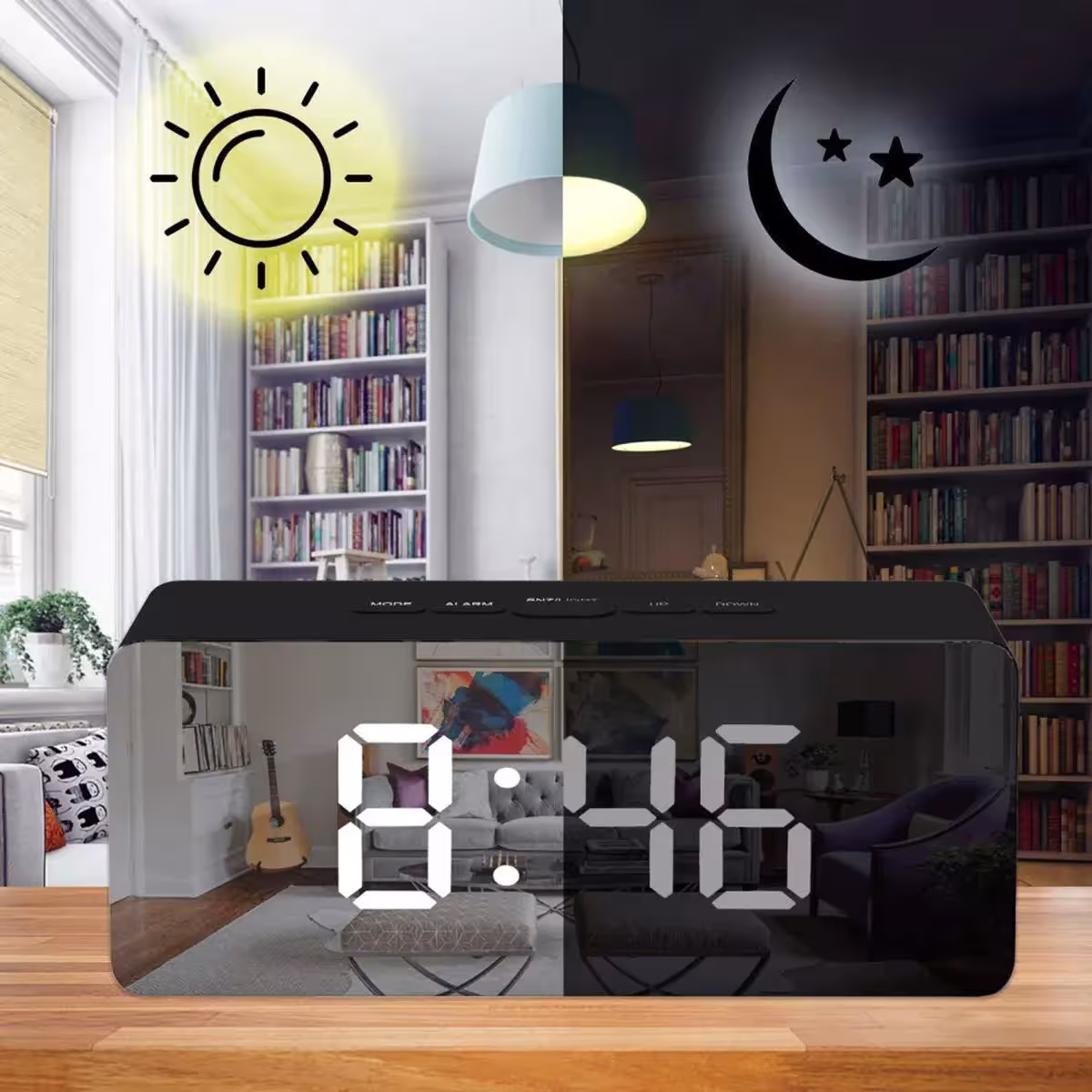 LED digital alarm clock