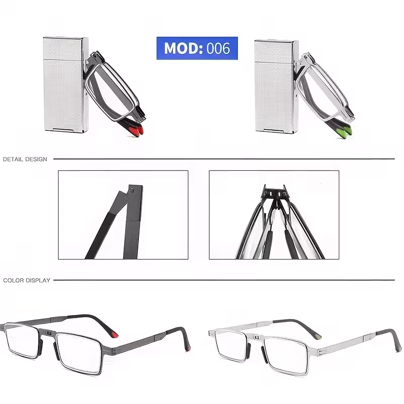 lunettes de lecture pliables