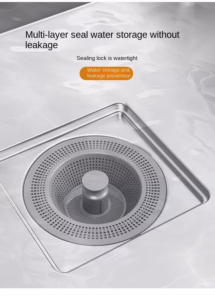 filtre pour lavabo avec bouchon