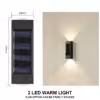 2 LED, luce calda