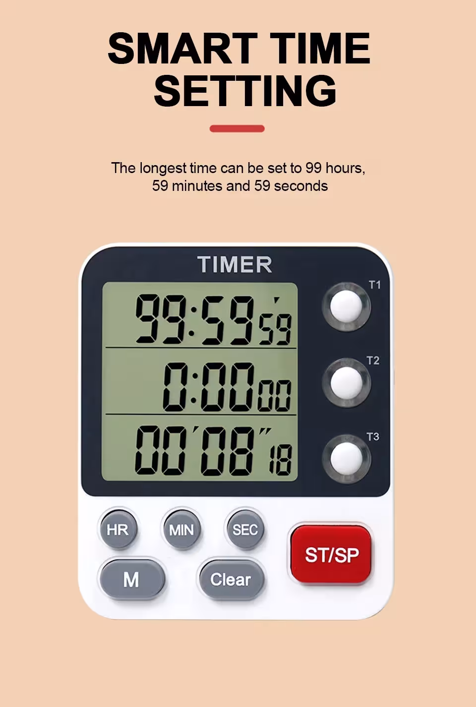 timer da cucina digitale