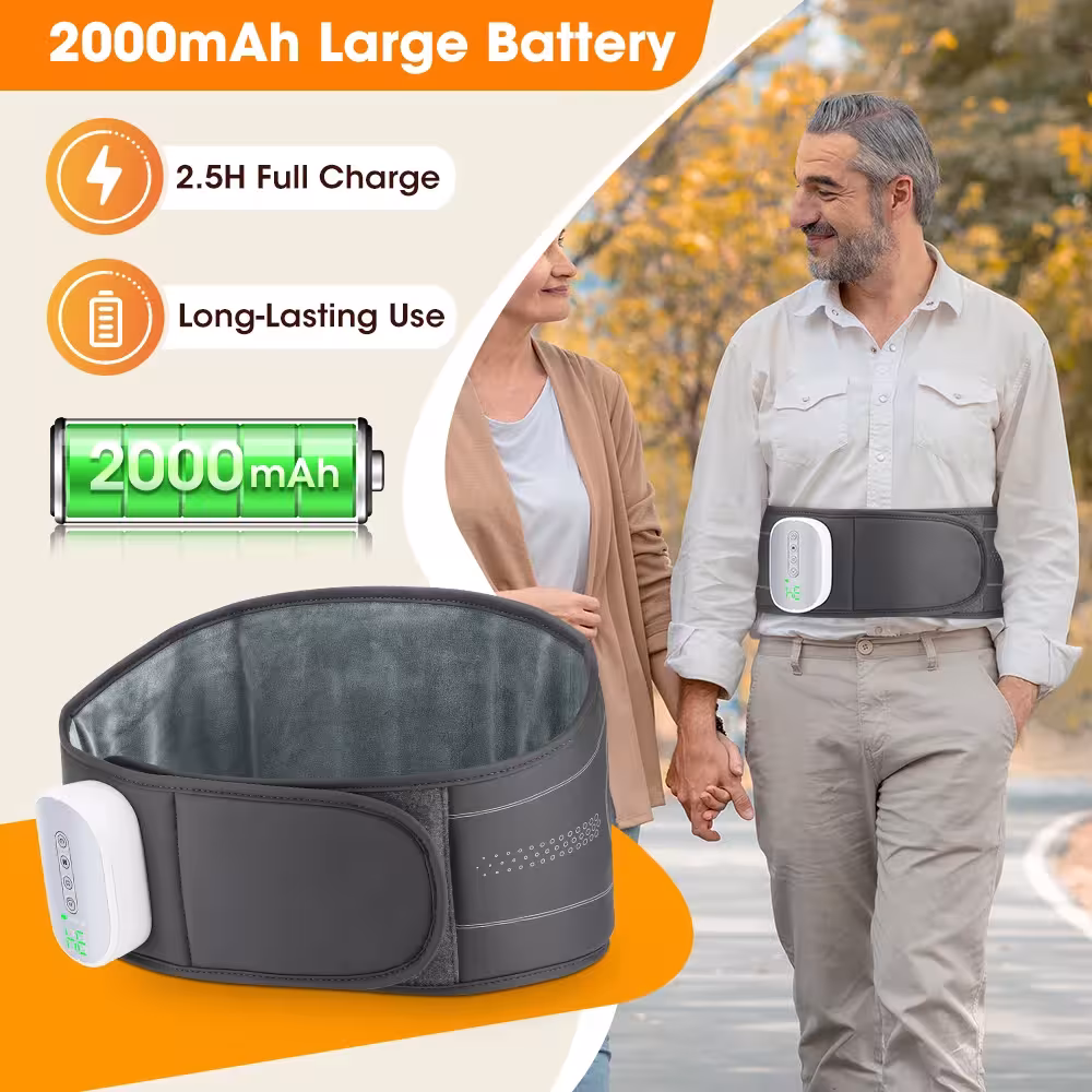 nugaros masažuoklis su šiluma