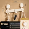 crema, 3 ganchos