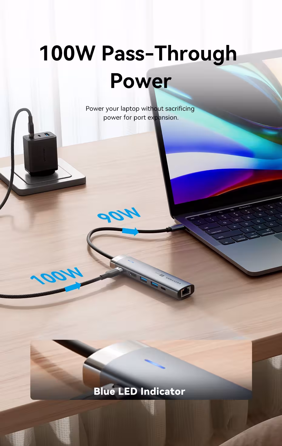 Concentrador USB-C