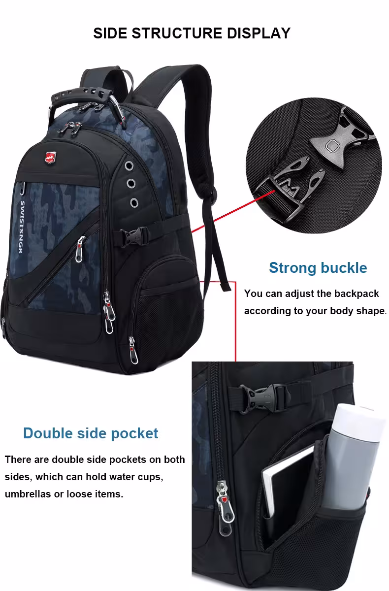 mochila resistente al agua