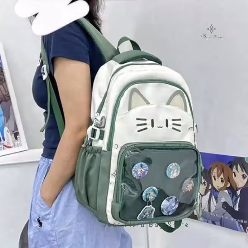 mochila transparente