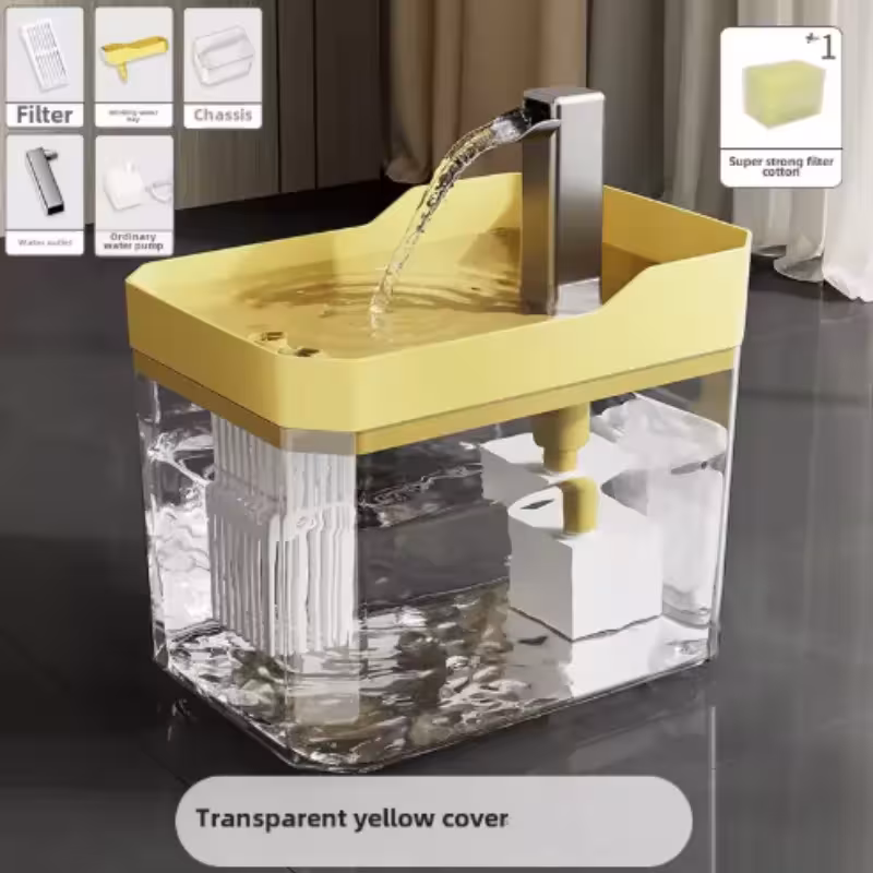 Fuente de agua para gatos