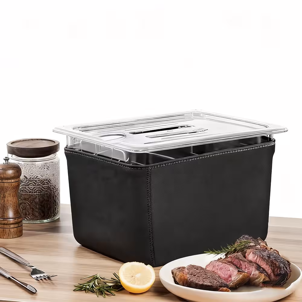 low temperature cooking container