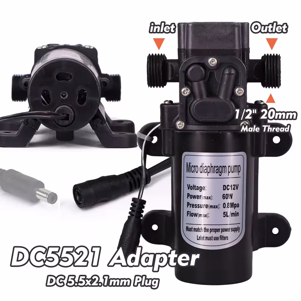 diaphragm self-acting pump