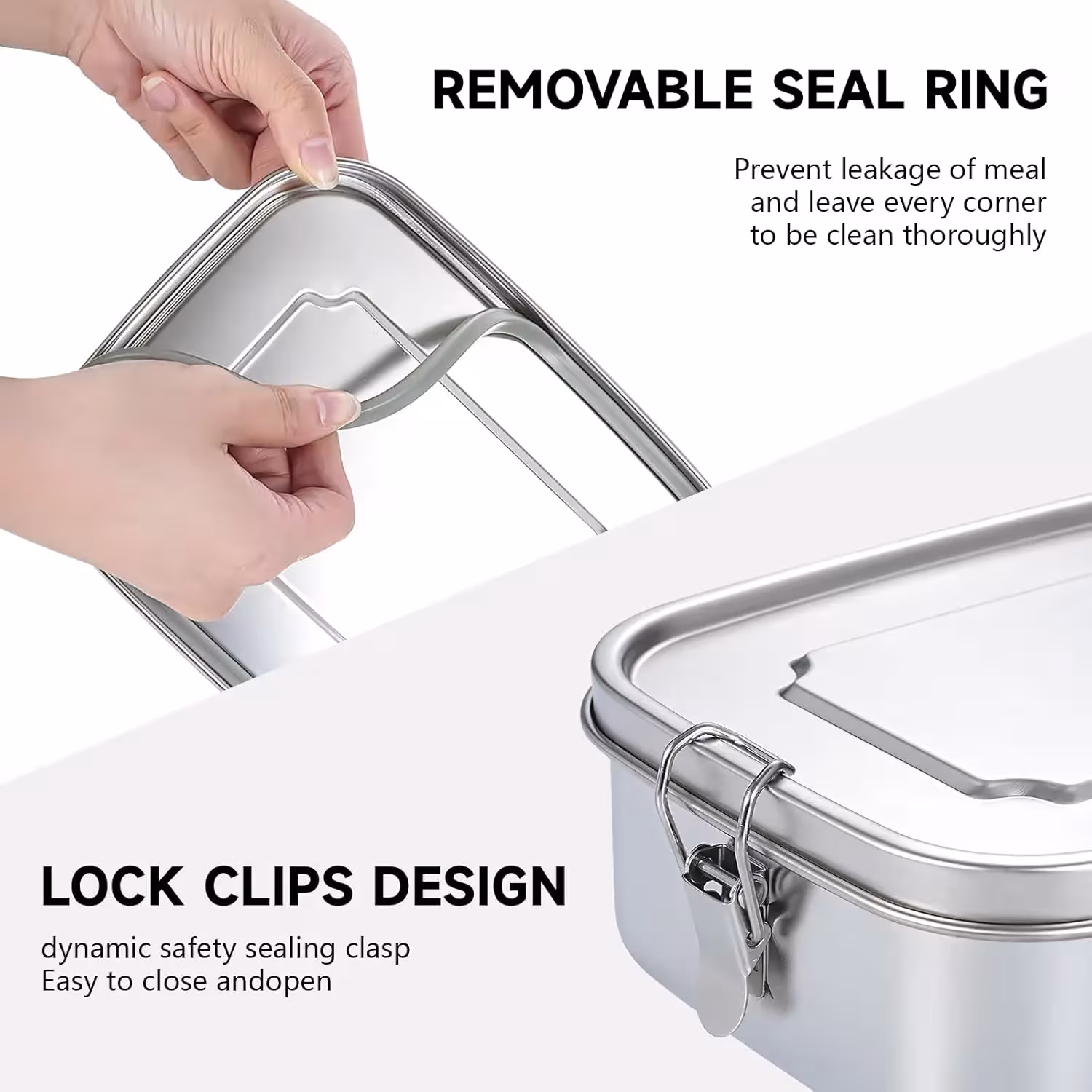 Stainless steel lunch box