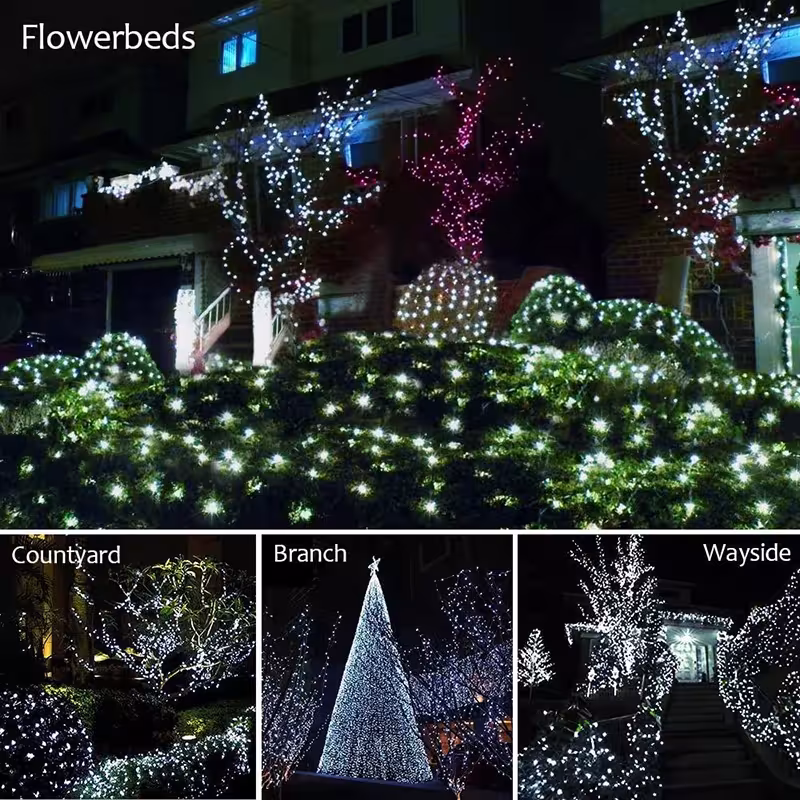 Outdoor LED string lights