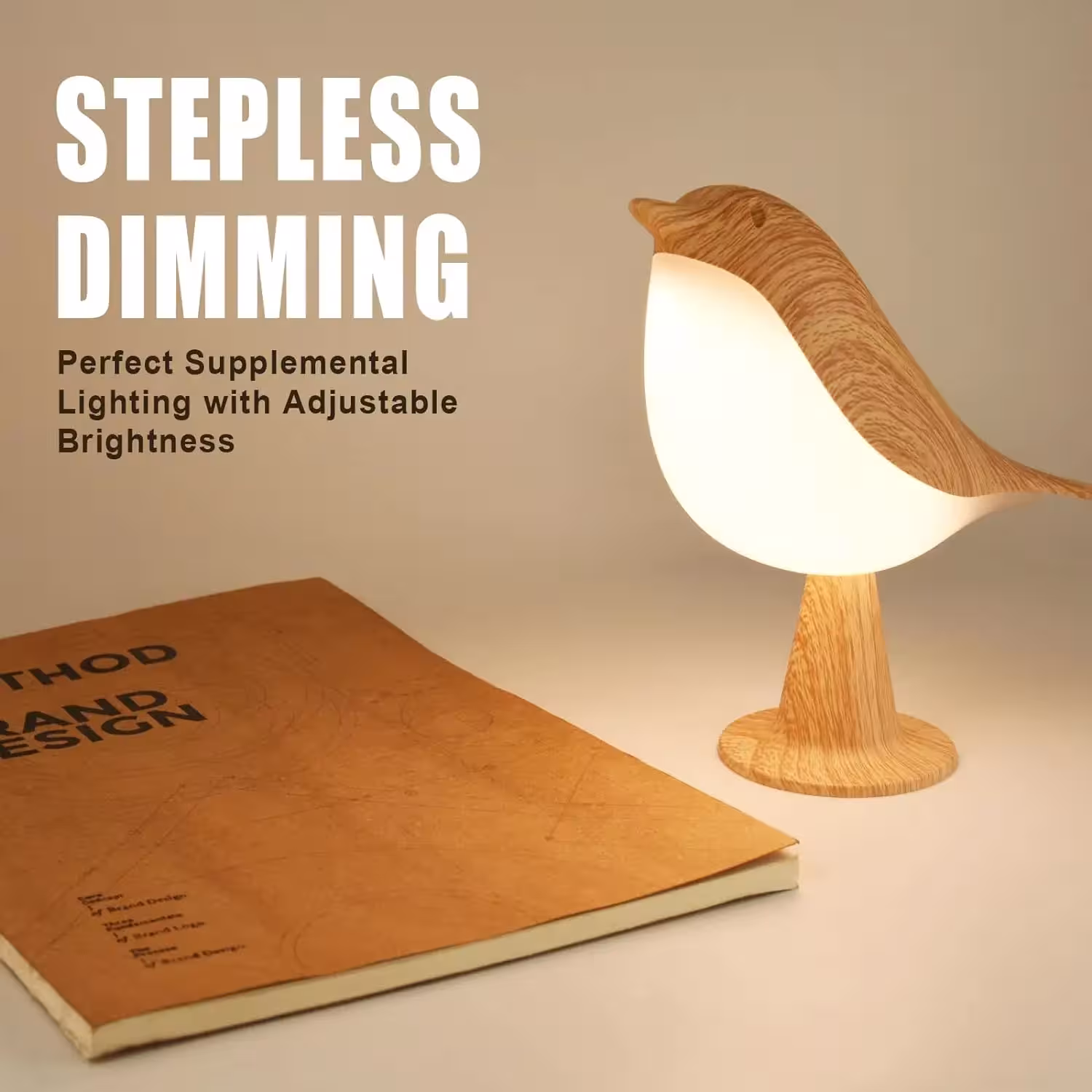 Lampe LED en forme d'oiseau