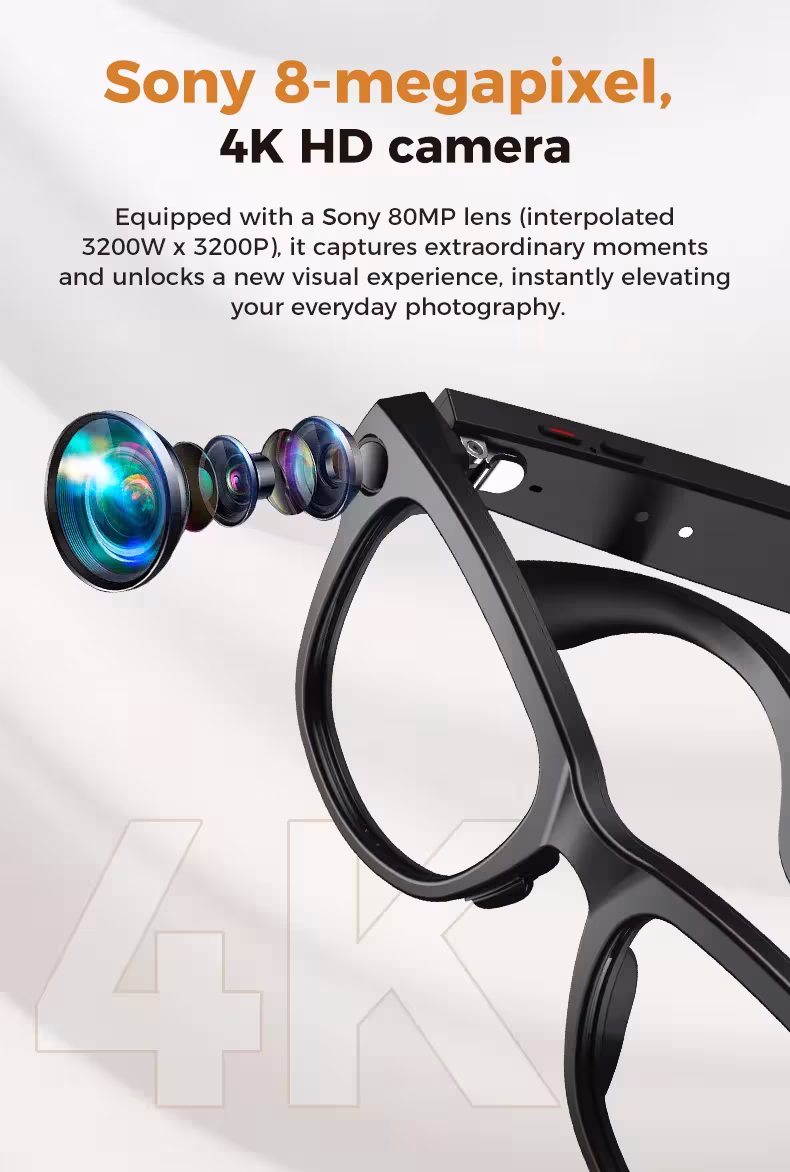 smart glasses with camera
