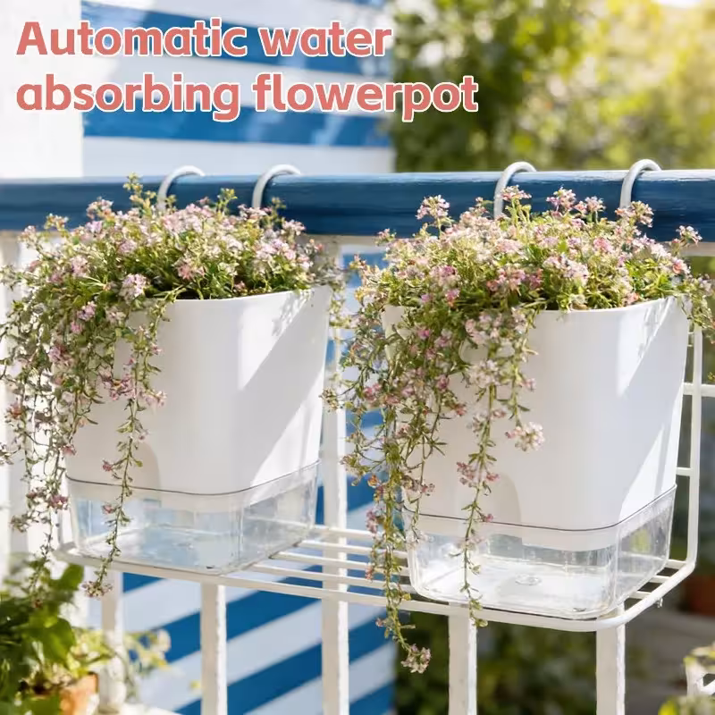 Pot auto-arrosant