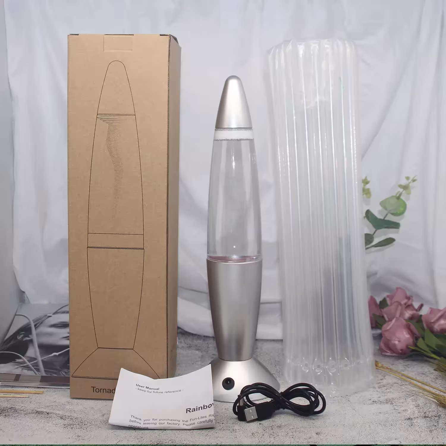 lampada LED tornado