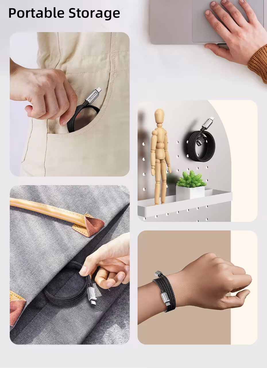 câble USB C magnétique