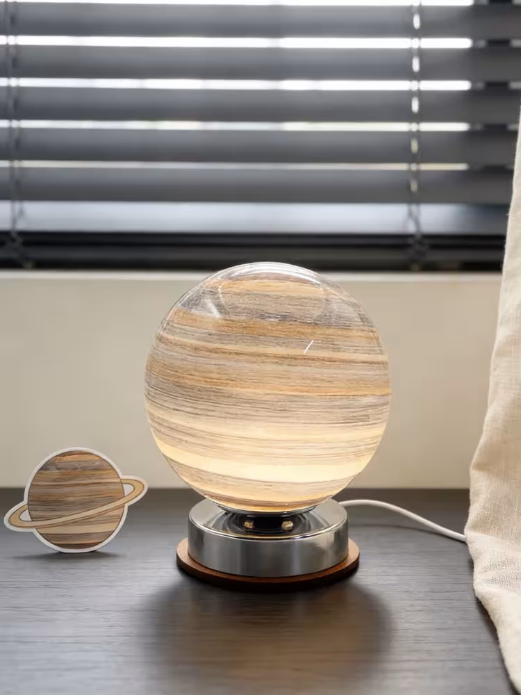 lampada a forma di cielo stellato