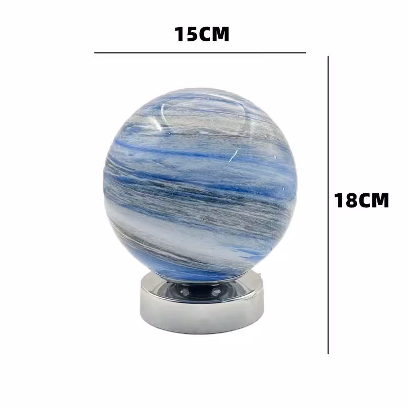 lampada a forma di cielo stellato