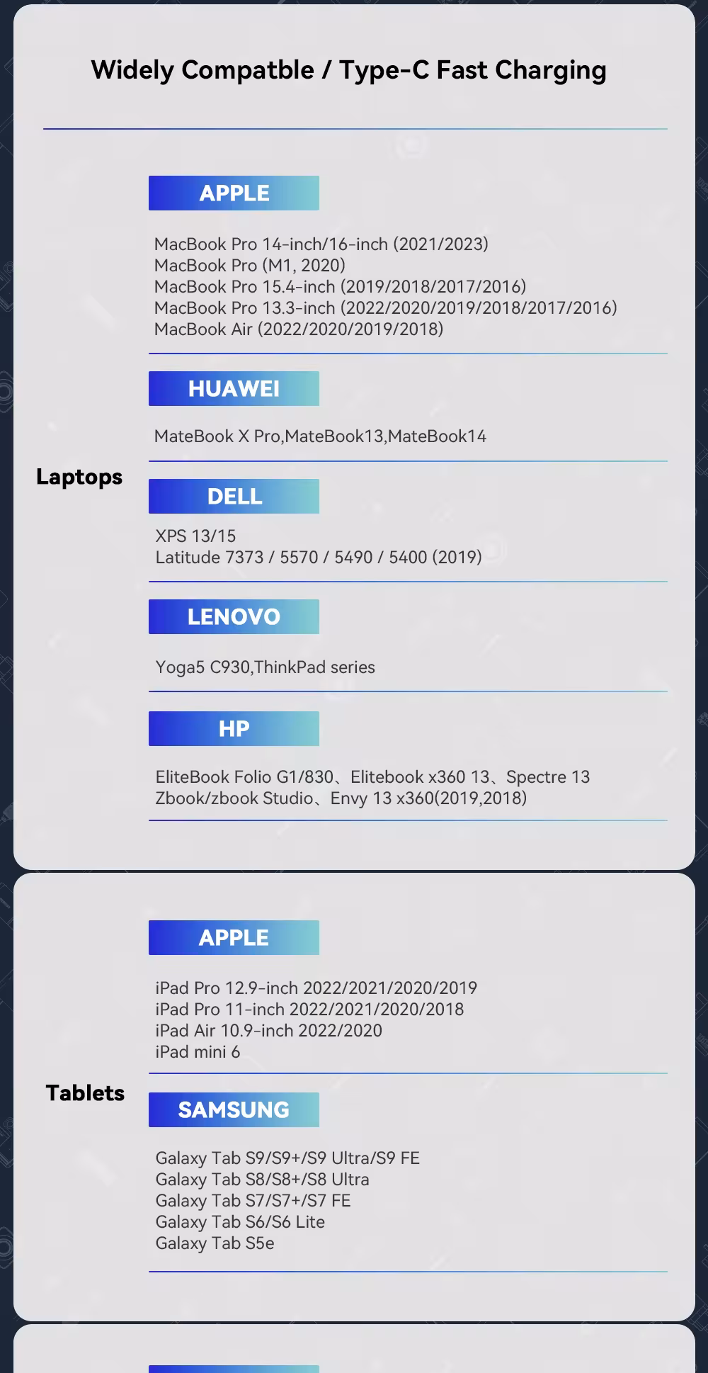 USB C kabelis 240W