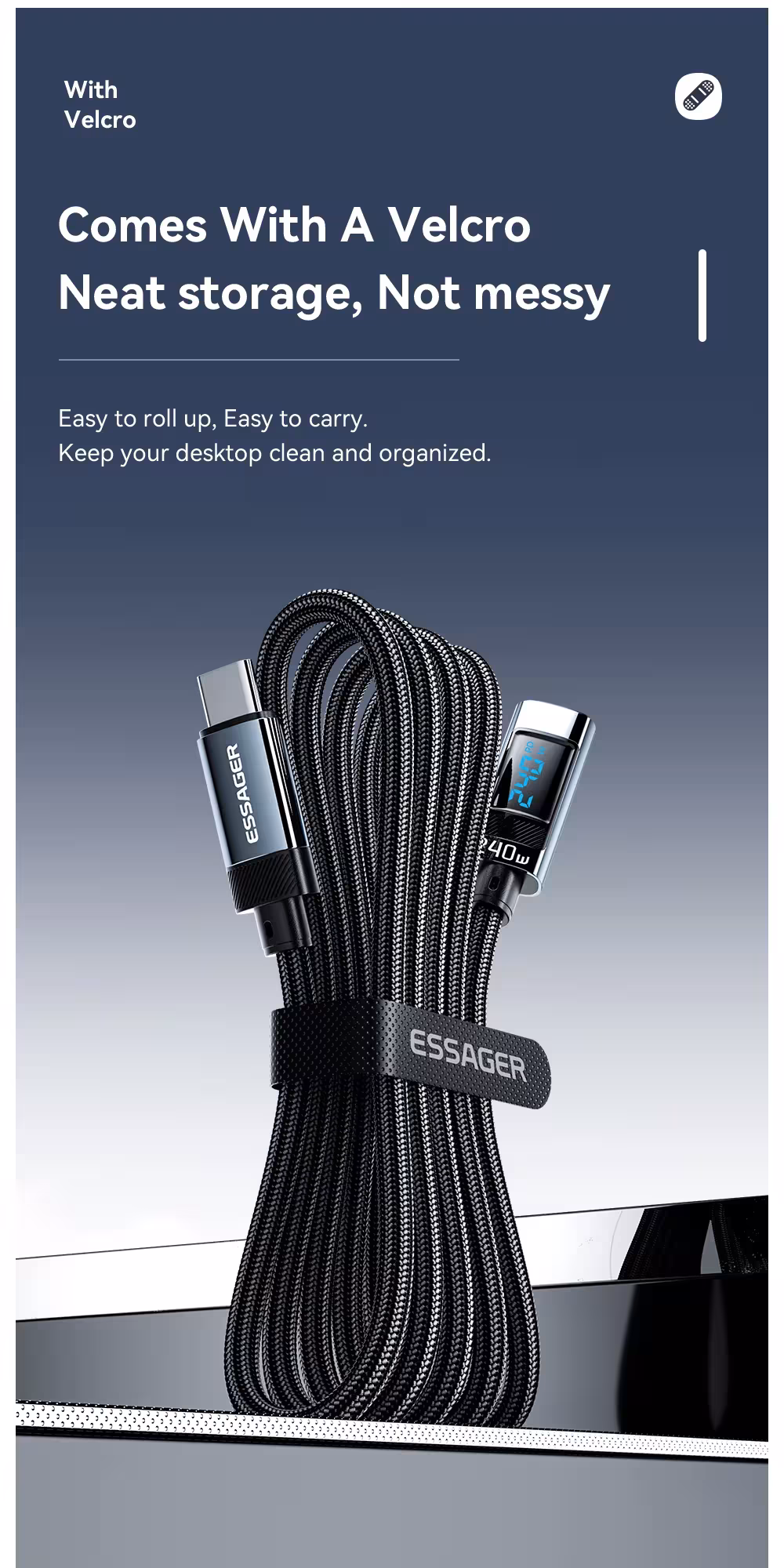 Câble USB C 240W
