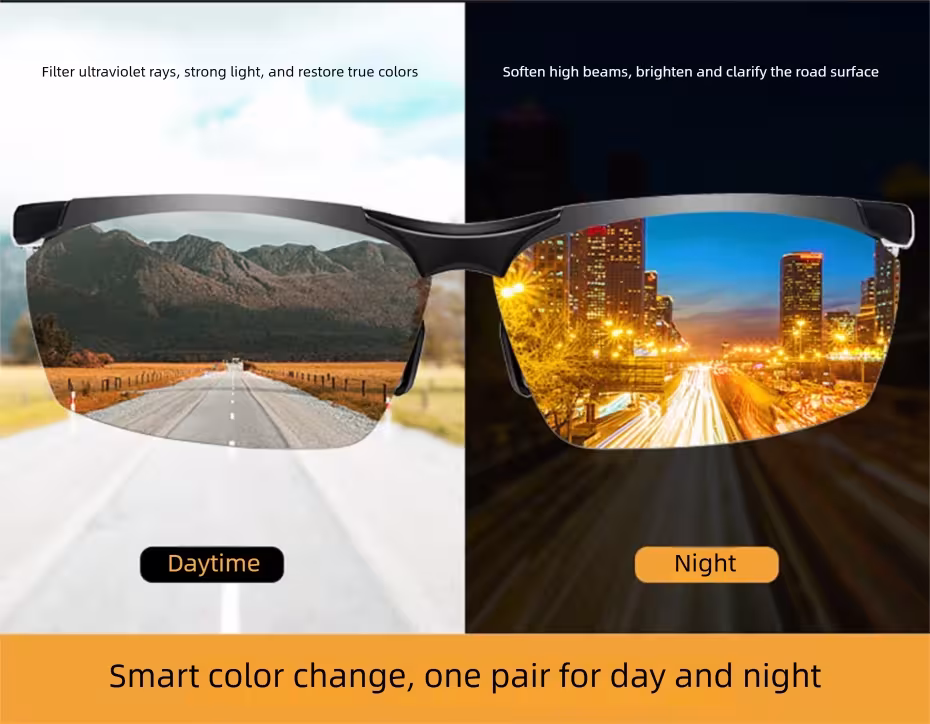 fotochrominiai vairavimo akiniai