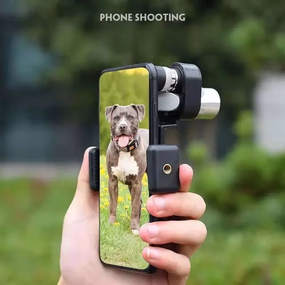Jumelles métalliques compactes portables pour la chasse, les voyages et la randonnée