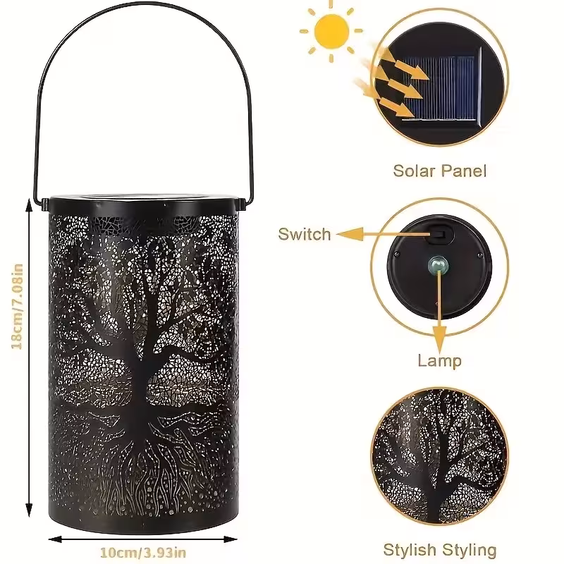 lámpara de energía solar