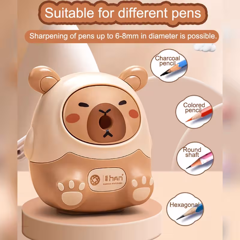 Crayon à tailler pour crayons kapibara