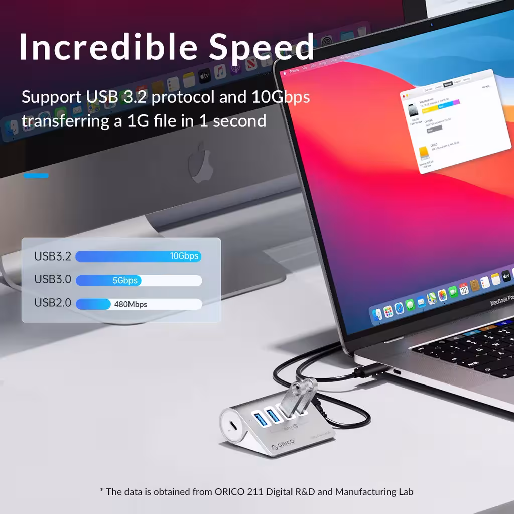 USB 3.2 docking station