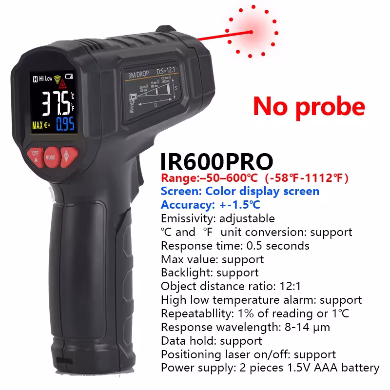 laser à thermomètre infrarouge