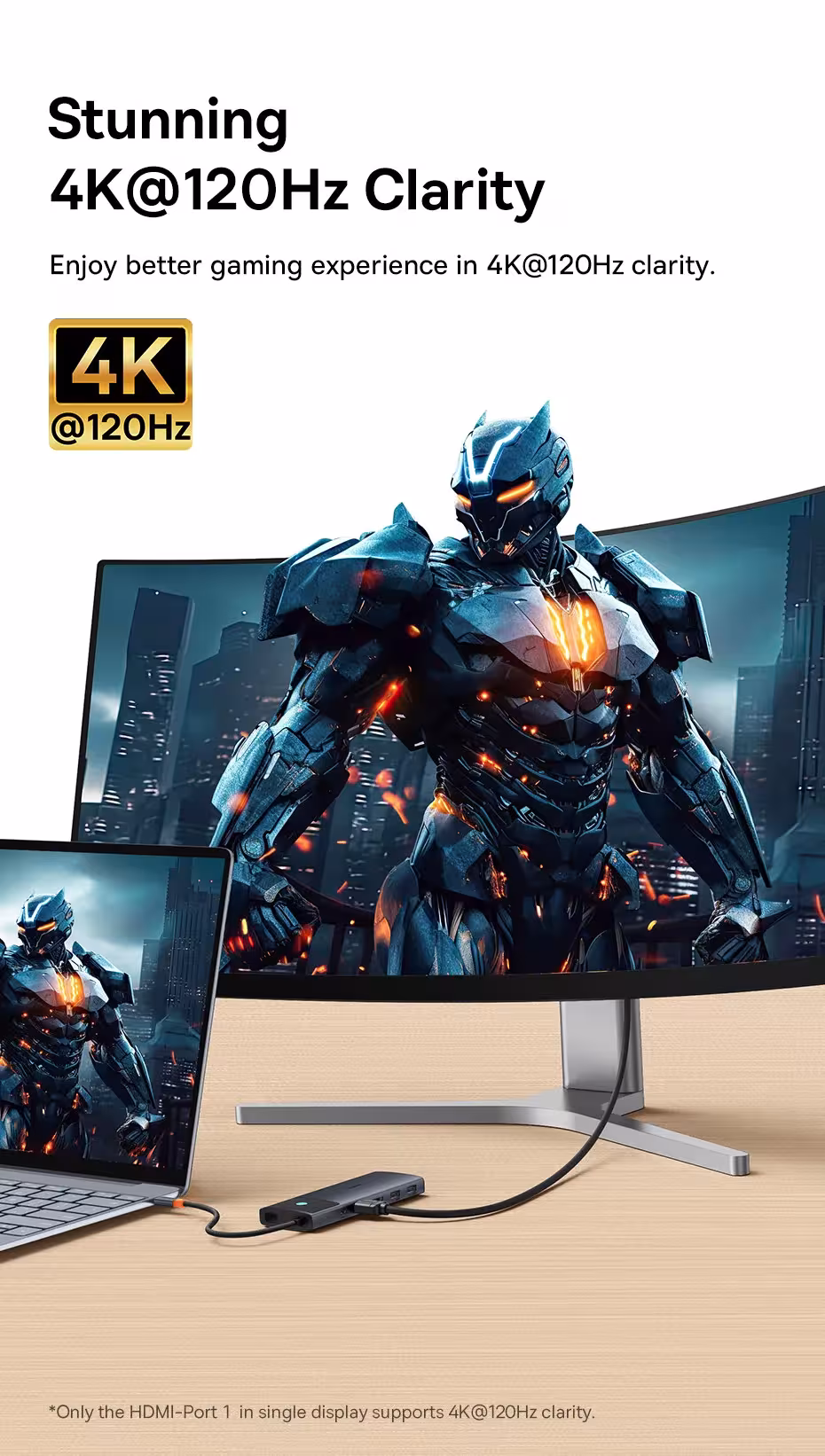 USB-C šakotuvas 10-in-1